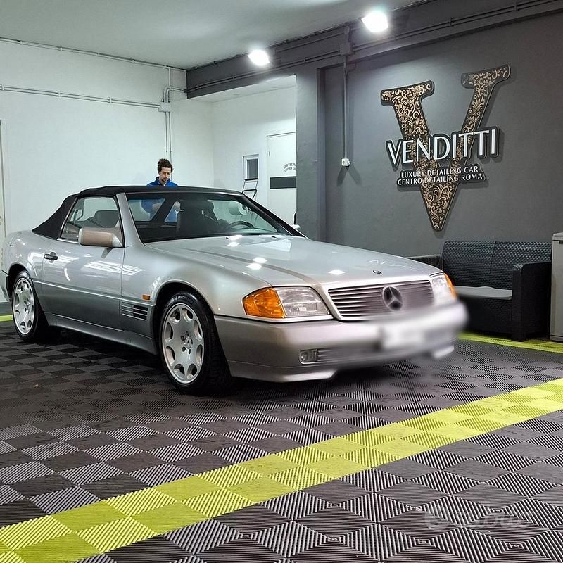 Grigio Usata 1991 Mercedes SL500 Cabrio | 27.000 € - Immagine 1/4
