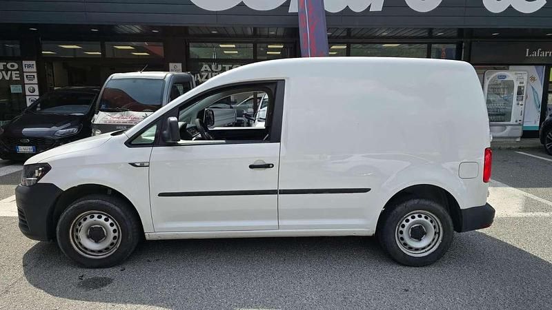 Begagnad VW Caddy 102 HK (75 kW) 2018 Vit Minibuss