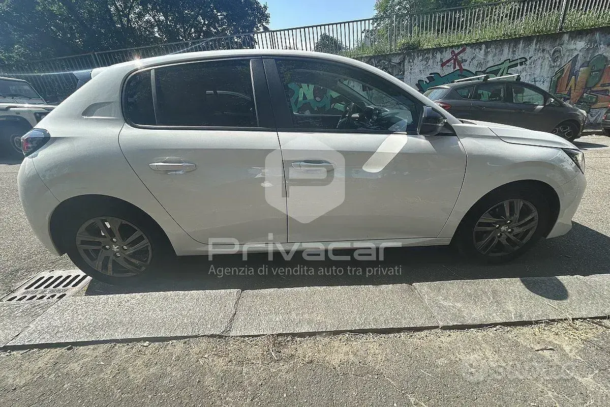 Usata Peugeot 208 Active 75 CV (55 kW) 2022 Bianco Utilitaria