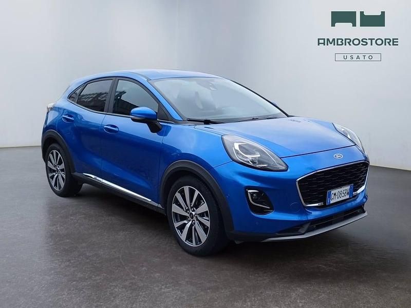 Usata Ford Puma Titanium X 125 CV (91 kW) 2023 Desert island blue SUV