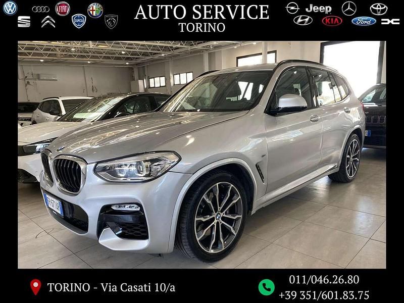 Usata BMW X3 M Sport 265 CV (194 kW) 2018 Grigio argento SUV