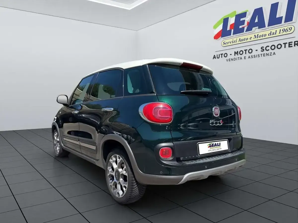 Usata Fiat 500L Trekking 105 CV (77 kW) 2013 Verde Monovolume