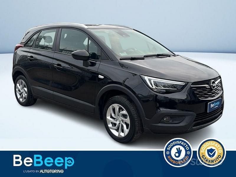 Usata Opel Crossland X S 131 CV (96 kW) 2021 Nero pastello SUV