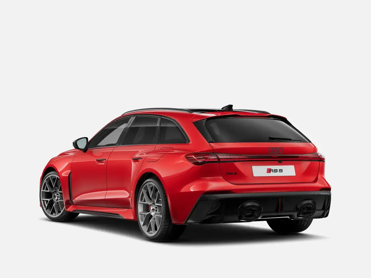 Nuova Audi RS5 Comfort 510 CV (375 kW) 2026 Rosso progressivo metallizzato Station wagon