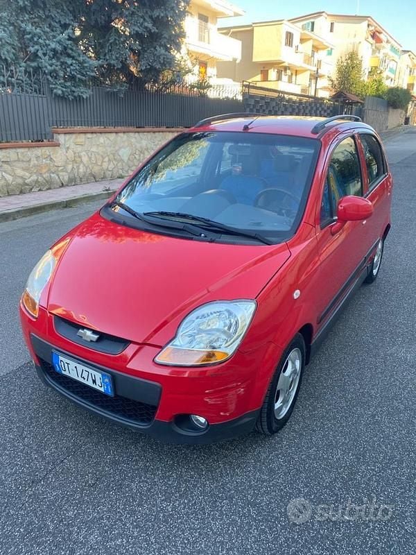 Usata Chevrolet Matiz 66 CV (48 kW) 2009 Rosso Utilitaria