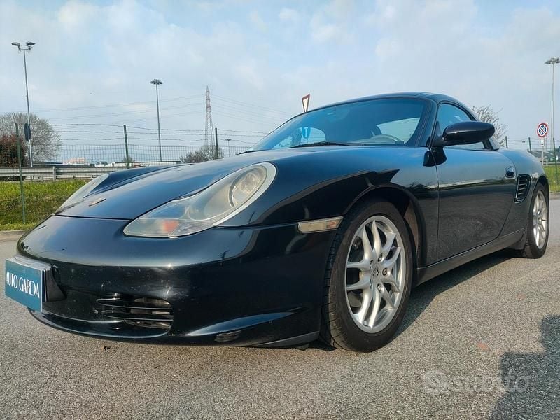 Usata Porsche Boxster 228 CV (167 kW) 2003 Nero Cabrio