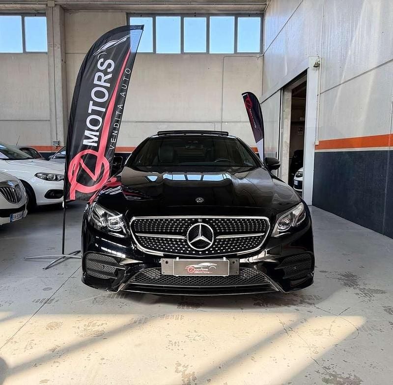 Usata Mercedes E220 AMG Line Premium Plus 194 CV (142 kW) 2019 Nero Coupé