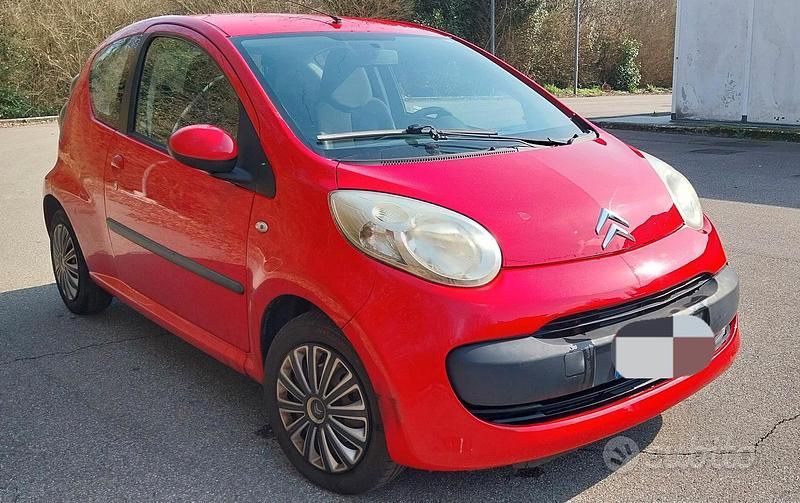 Usata Citroën C1 2008 Rosso Utilitaria