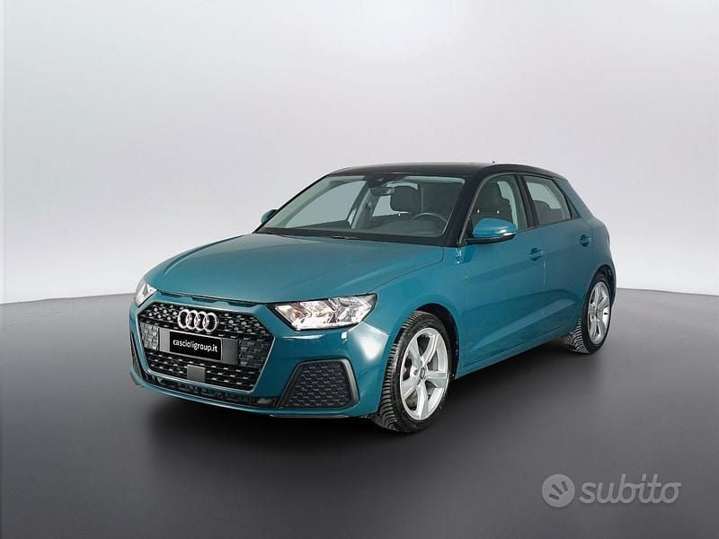 Usata Audi A1 Sportback 115 CV (84 kW) 2020 Verde Utilitaria