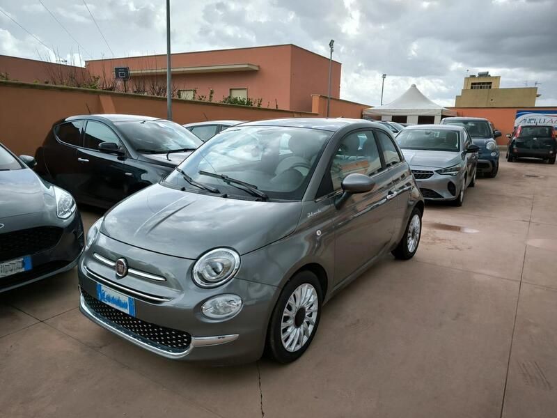 Grigio Usata 2021 Fiat 500 Dolcevita Tre volumi | 10.900 € (Buon prezzo) - Immagine 1/4
