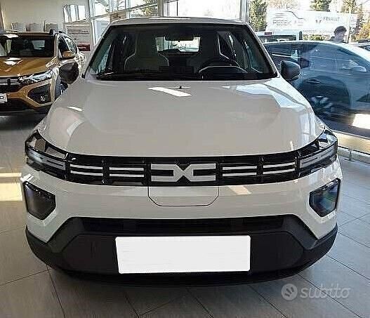 Ny Dacia Spring 33 kW (45 HK) 2025 Vit Halvkombi