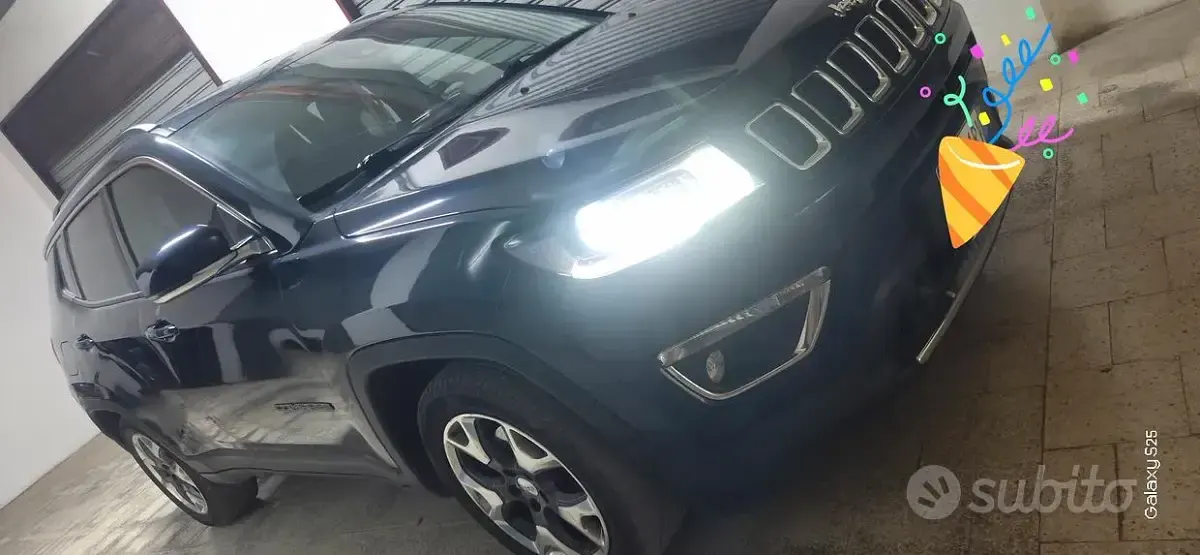 Usata Jeep Compass 120 CV (88 kW) 2019 Bluazzurro SUV