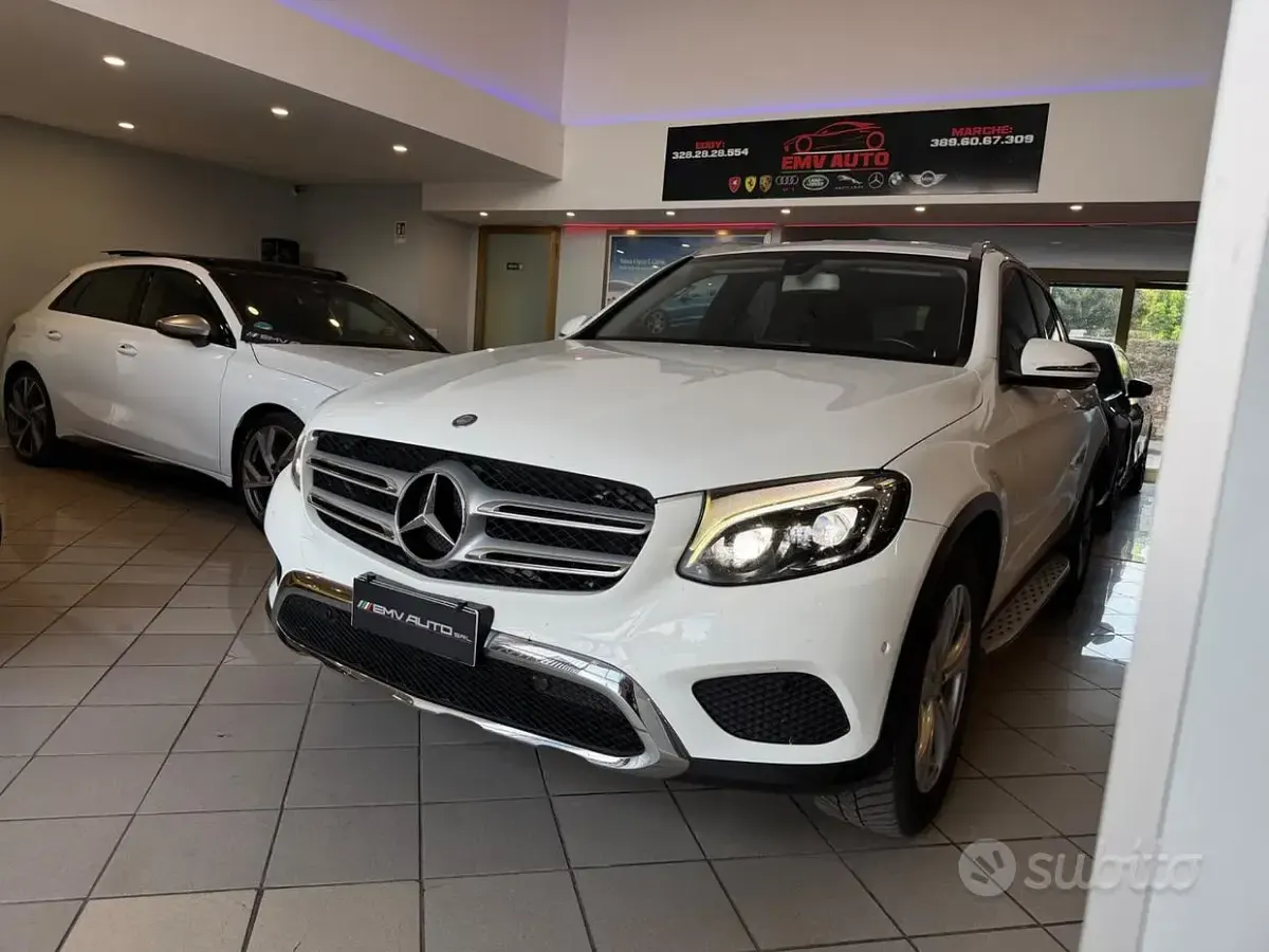 Usata Mercedes GLC220 Executive 170 CV (125 kW) 2016 Bianco SUV