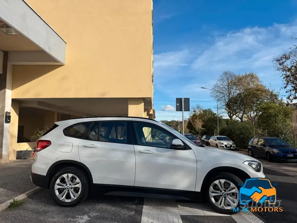Usata BMW X1 Advantage 125 CV (91 kW) 2020 Bianco SUV