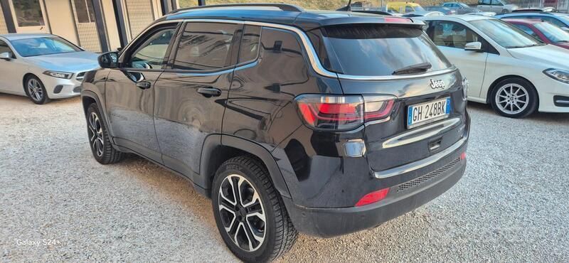 Usata Jeep Compass Limited 131 CV (96 kW) 2021 Nero SUV