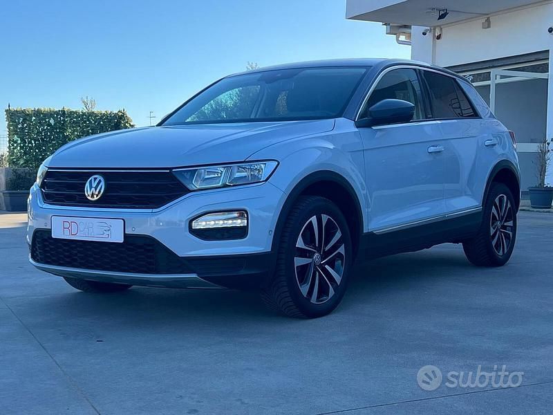Usata VW T-Roc Advance 116 CV (85 kW) 2019 Bianco SUV