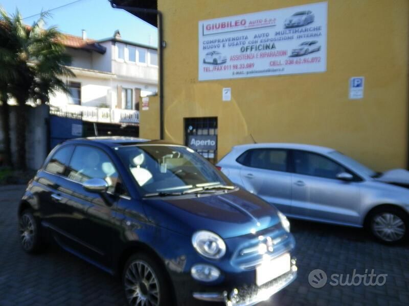 Blu/azzurro Usata 2019 Fiat 500 Star Tre volumi | 11.500 € (Buon prezzo) - Immagine 1/4