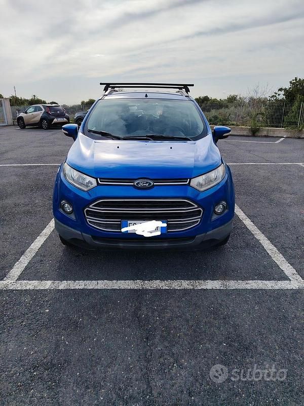 Usata Ford Ecosport 110 CV (80 kW) 2017 Blu SUV