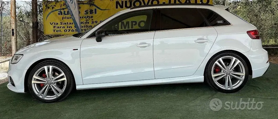 Brugt Audi A3 Comfort 150 HK (110 kW) 2017 Hvid Sedan