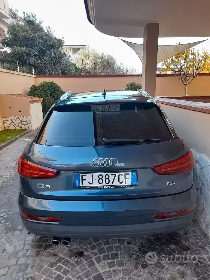 Usata Audi Q3 120 CV (88 kW) 2017 Bluazzurro SUV