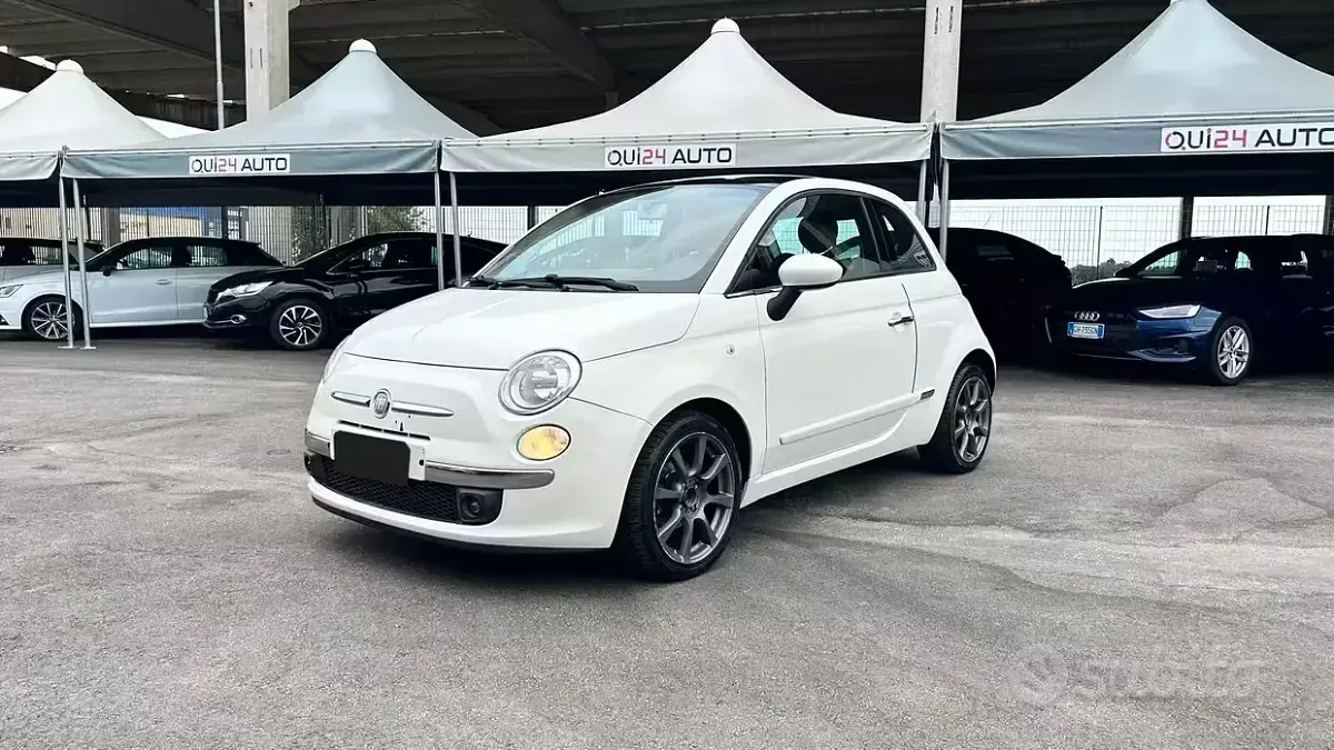 Usata Fiat 500 Pop 69 CV (50 kW) 2011 Bianco Berlina