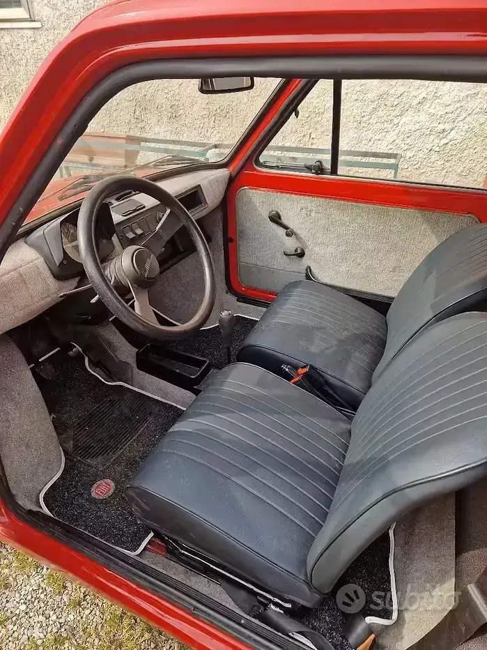 Usata Fiat 126 24 CV (17 kW) 1981 Rosso Utilitaria