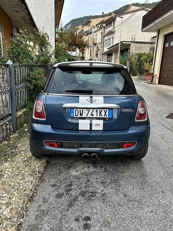 Usata Mini Cooper S Coupé 174 CV (127 kW) 2009 Blu Coupé