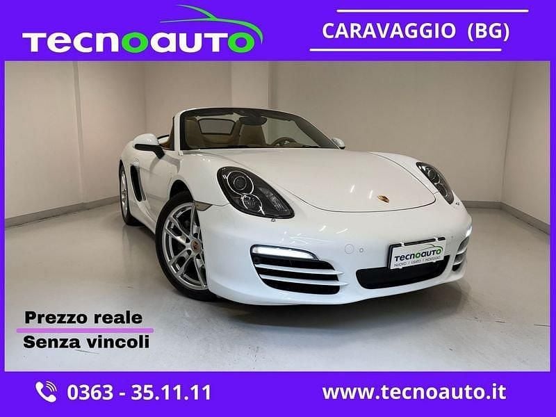 Usata Porsche Boxster 265 CV (194 kW) 2014 Bianco Cabrio