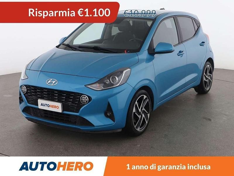Blu/azzurro Usata 2020 Hyundai i10 Prime Due volumi | 9899 € (Buon prezzo) - Immagine 1/3
