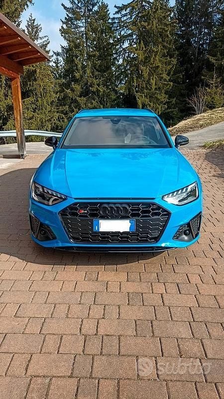 Usata Audi S4 347 CV (255 kW) 2019 Blu Station wagon