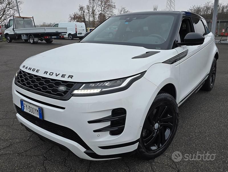 Usata Land Rover Range Rover evoque HSE Dynamic 150 CV (110 kW) 2019 Bianco SUV