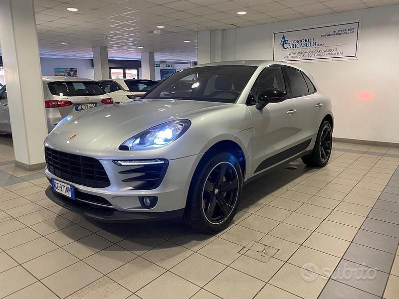 Usata Porsche Macan 250 CV (183 kW) 2016 Grigio metallizzato SUV