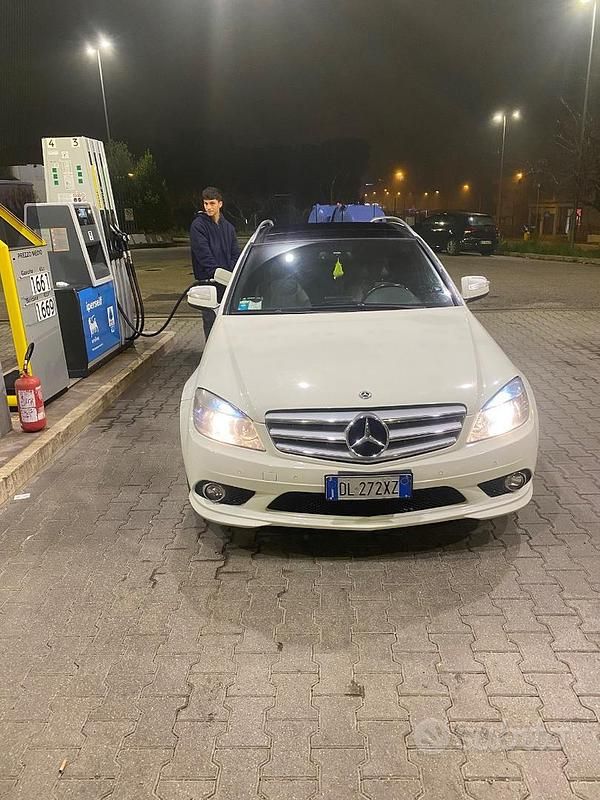 Usata Mercedes C220 AMG 2009 Bianco Station wagon