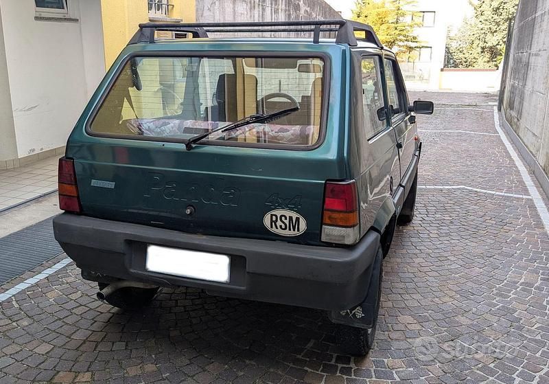 Usata Fiat Panda 4x4 1992 Verde Utilitaria