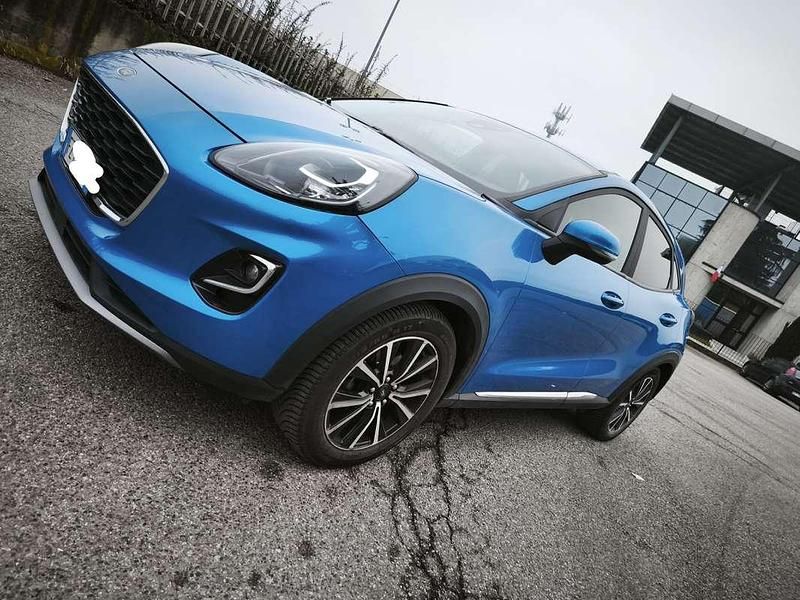 Usata Ford Puma Titanium S 125 CV (91 kW) 2020 Blu/azzurro SUV