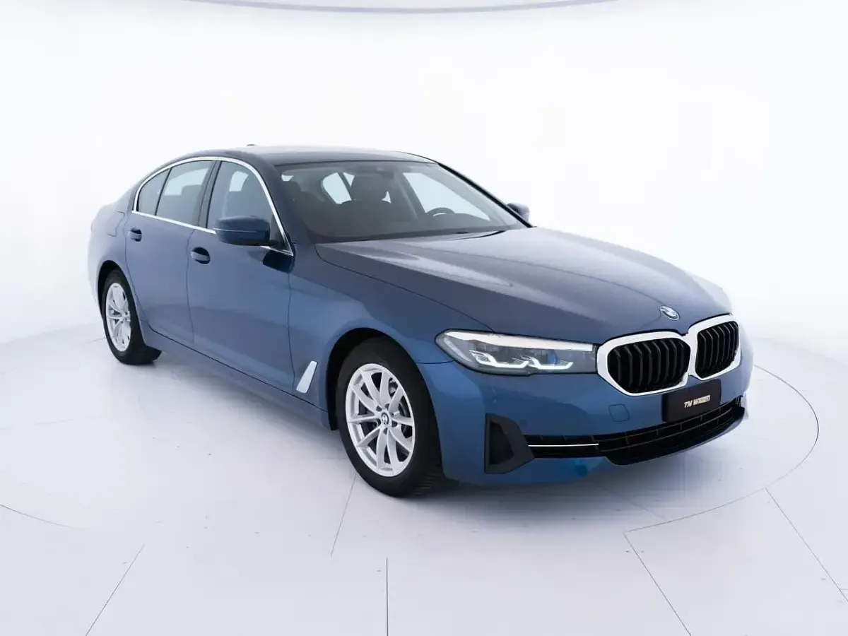 Usata BMW 520 190 CV (139 kW) 2020 Blu Berlina