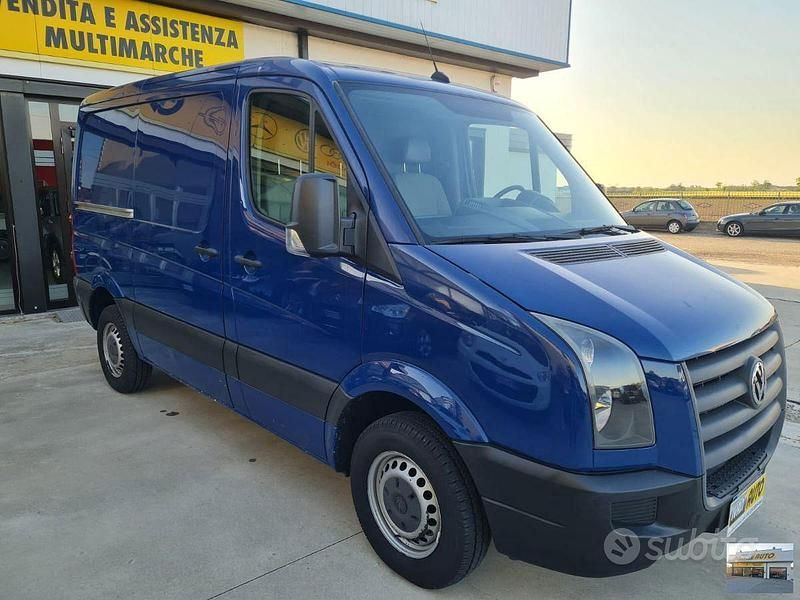 Usata VW Crafter 111 CV (81 kW) 2010 Blu Furgone