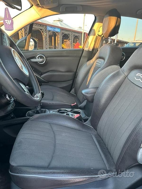 Usata Fiat 500X Lounge 95 CV (69 kW) 2016 Marrone SUV