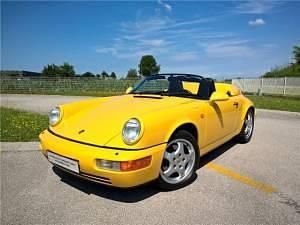 Usata Porsche 911 250 CV (183 kW) 1993 Giallo Cabrio