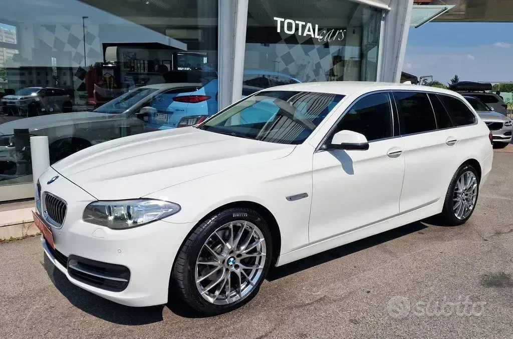 Usata BMW 520 190 CV (139 kW) 2016 Bianco pastello Station wagon