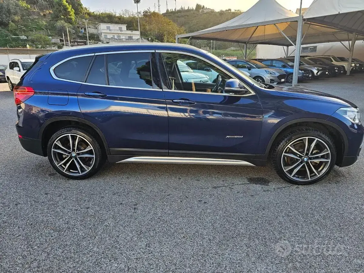 Usata BMW X1 xLine 231 CV (169 kW) 2016 Blu SUV