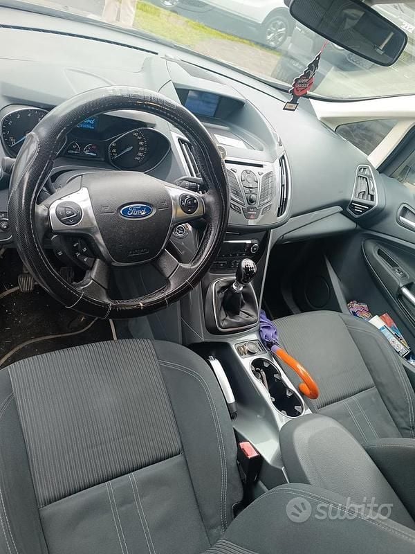 Usata Ford Grand C-Max 125 CV (91 kW) 2013 Grigio Monovolume