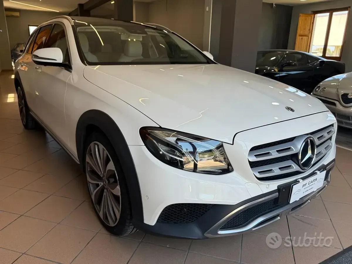 Usata Mercedes E220 194 CV (142 kW) 2019 Bianco Station wagon
