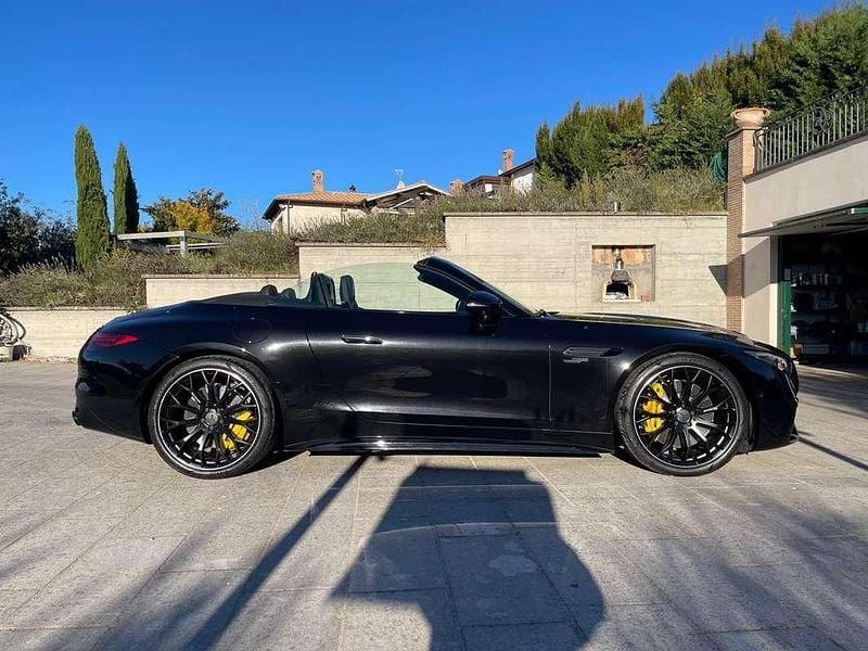 Usata Mercedes SL43 AMG Premium Plus 381 CV (280 kW) 2023 Nero Cabrio