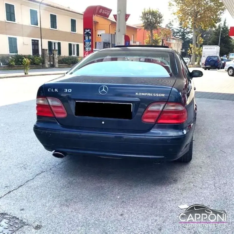 Usata Mercedes CLK230 Elegance 197 CV (144 kW) 2001 Blu Coupé