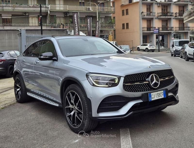 Usata Mercedes GLC220 Premium Plus 196 CV (144 kW) 2022 Bianco Coupé