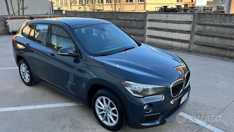 Usata BMW X1 Advantage 150 CV (110 kW) 2017 Blu SUV