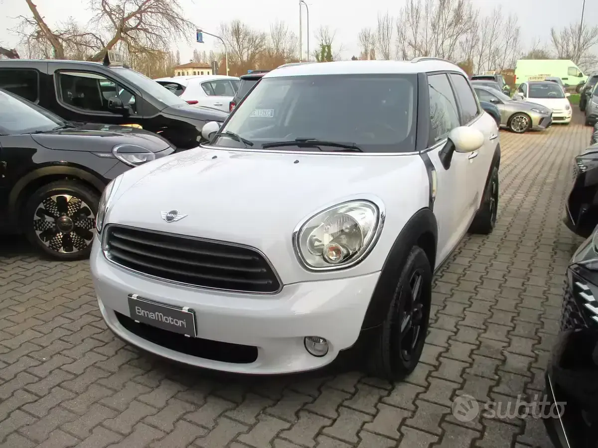 Usata Mini Cooper D Countryman 112 CV (82 kW) 2014 Bianco SUV
