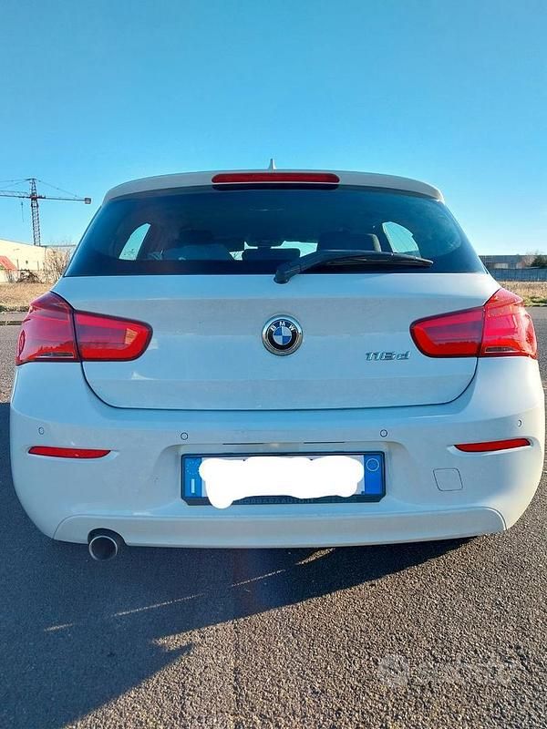 Usata BMW 116 2017 Bianco Utilitaria