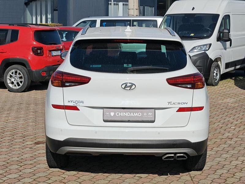 Usata Hyundai Tucson 135 CV (99 kW) 2021 Bianco SUV